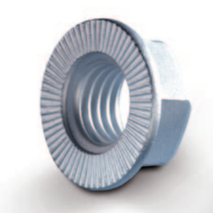 Ripp Lock M5 Lock Nut, Steel, Pack of 100, W1931005