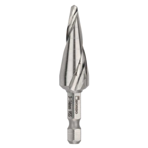 Bordo 3-14mm IMPACT Hex Shank M2-HSS Cone Drill, 2605-M1