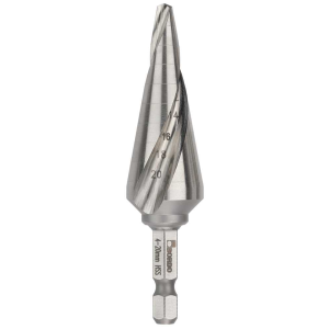 Bordo 4-20mm IMPACT Hex Shank M2-HSS Cone Drill, 2605-M2