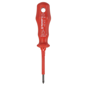 Beargrip Screwdriver VDE Phillips #0 x 80mm, BG-716-0