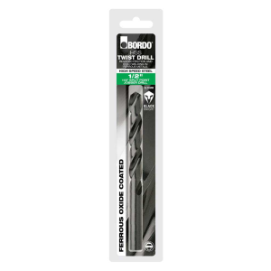 2000-11/32S, 11/32", Bordo Black Finish HSS Jobber Drill