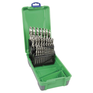 Bordo 1/16-1/2" 29 Piece Bright HSS Jobber Drill Set in ABS Plastic Case, 2006-F3