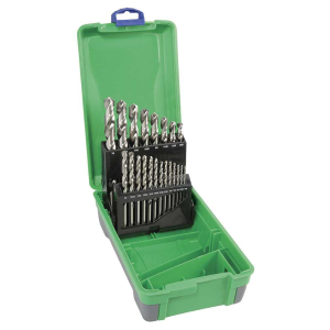 Bordo 1/16-1/2" 21 Piece Bright HSS Jobber Drill Set in ABS Plastic Case, 2006-F5