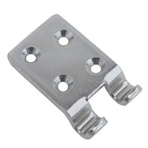 17C, 522321 Ojop 49x40mm Catch Plate Large Size Zinc Plated Steel