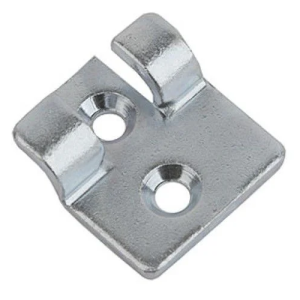 19C, 522381 Ojop 34x30mm Catch Plate Medium Size Zinc Plated Steel