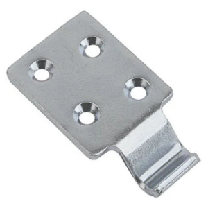 20C, 522431 Ojop 50x40mm Catch Plate Large Size Zinc Plated Steel