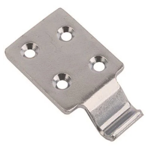 20C, 54443 Ojop 50x40mm Catch Plate Large 316 Stainless Steel