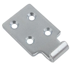 22C, 522531 Ojop 50x40mm Catch Plate Large Zinc Plated Steel
