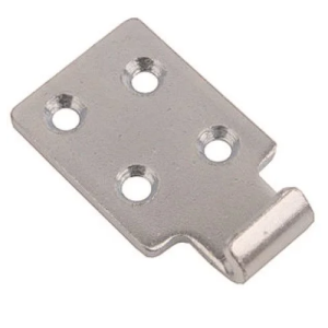 22C, 54453 Ojop 50x40mm Catch Plate Large 316 Stainless Steel