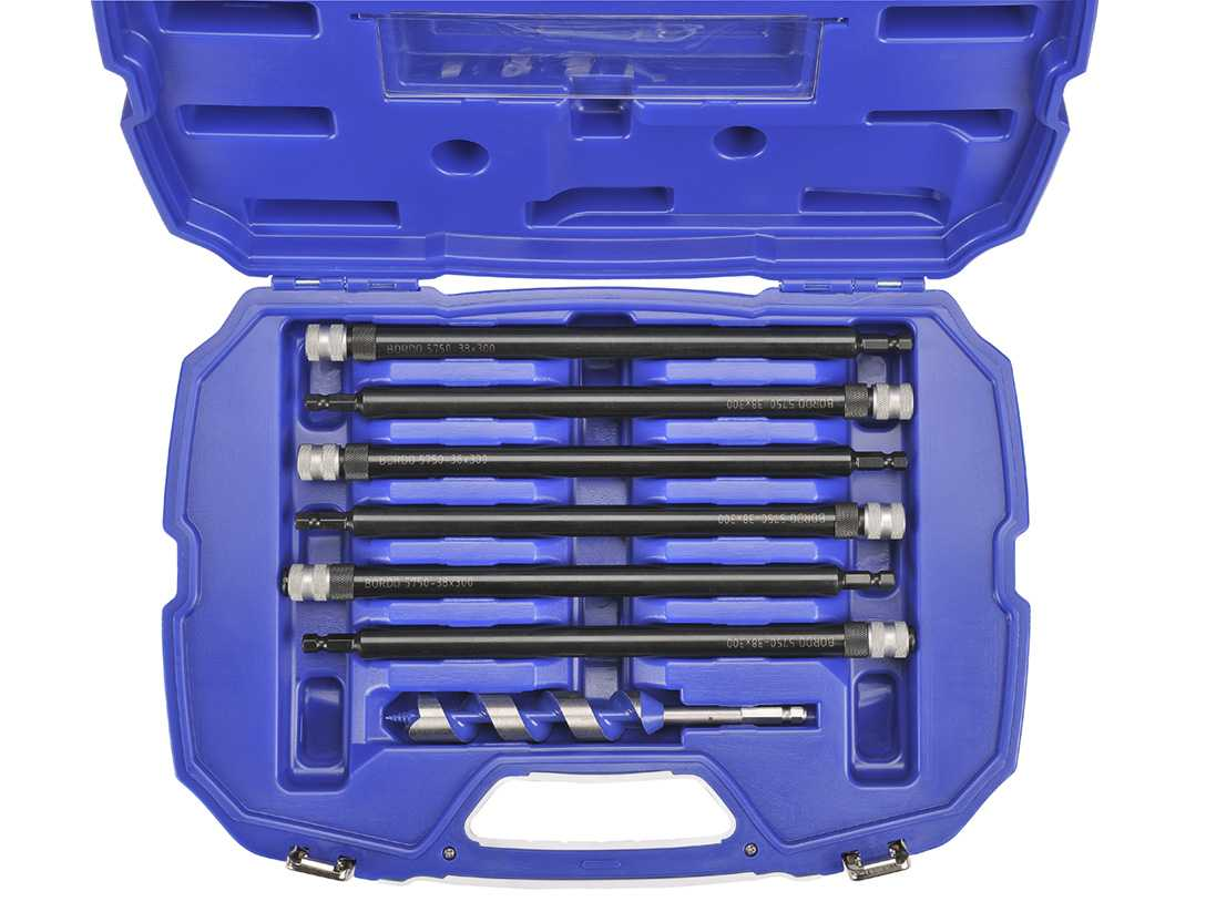2660-25S1, 25mm, Auger Bit and Extensions Set - Image 2