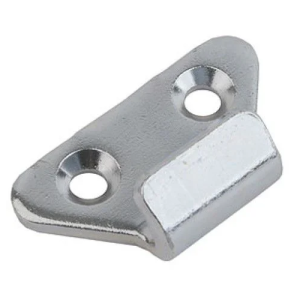 41C, 522831 Ojop 45x29mm Catch Plate Large Zinc Plated Steel