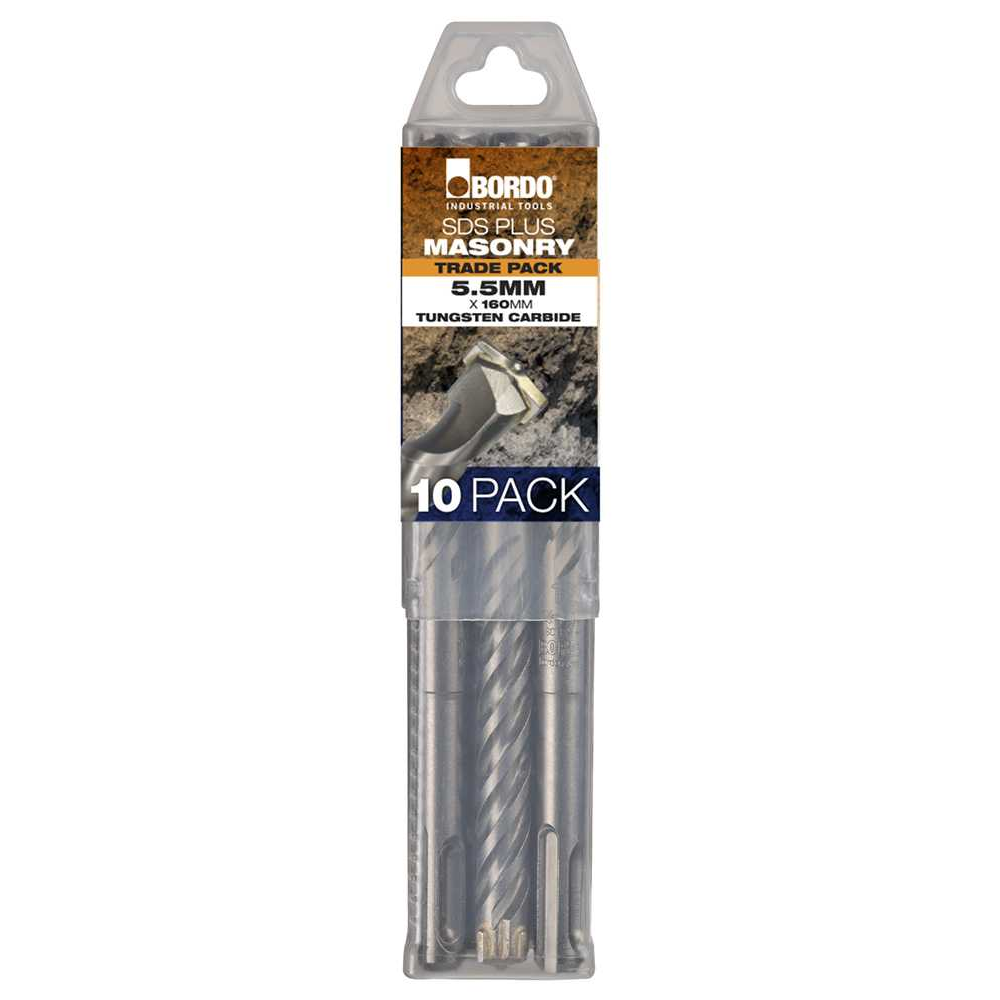 2544-5.50X160TP, 5.50 x 160mm, SDS+ Trade pack