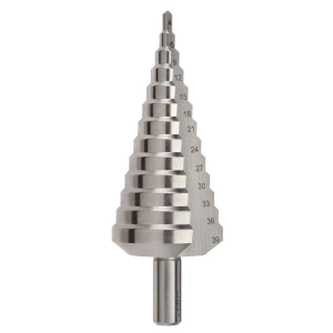 2600-M4, 4-39 x 2mm, Straight Flute HSS Step Drill