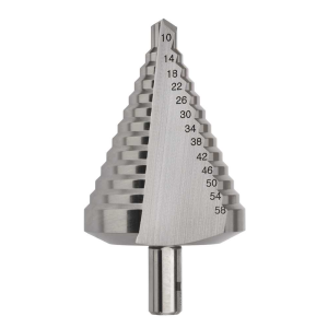 2600-M6, 10-58 x 4mm, Straight Flute HSS Step Drill