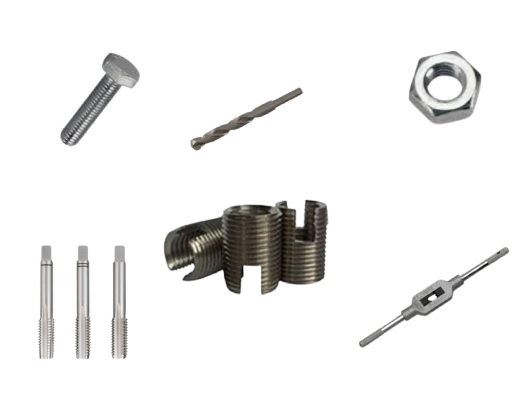 Thread Repair with Self-tapping Inserts